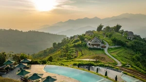 Уголок курорта Topas Ecolodge (Сапа, Лаокай, Вьетнам). (Фото: ВИА)