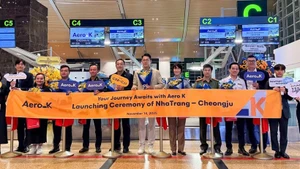 Авиакомпания Aero K начала выполнять рейсы по маршруту Чхонгджу (CJJ) – Камрань (CXR) с ноября 2025 года. (Фото: VOV)