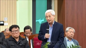 Профессор доктор Дао Суан Хок, председатель Вьетнамской ассоциации ирригации. (Фото: ВИA)