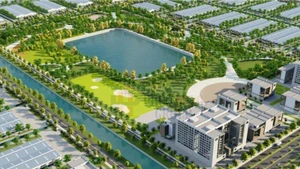 Перспективный вид промышленного парка Prodezi Лонган. (Фото: tapchikinhtetaichinh.vn)