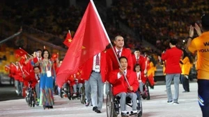 Пауэрлифтер Ле Ван Конг продолжит участвовать в Паралимпийских играх АСЕАН 2025 года. (Фото: Интернет)