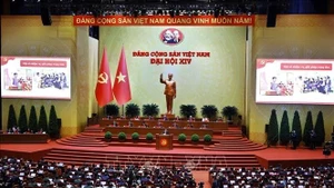 Пленарное заседание по обсуждению документов съезда, во второй половине дня 21 января. (Фото: ВИА)