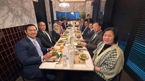 Послы государств-членов АСЕАН в Южной Корее провели итоговую встречу в конце года. (Фото предоставлено Посольством Вьетнама в Республике Корея)