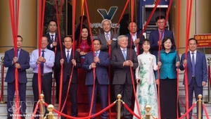 Церемония открытия штаб-квартиры Исполнительного органа VIFC-HCMC. (Фото: Вьетнам+)