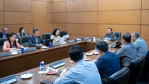 Общий вид рабочей встречи. (Фото: daibieunhandan.vn)