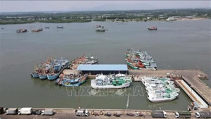 Рыбный порт Катло, квартал Фыоктханг, город Хошимин. (Фото: ВИА)