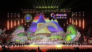 Танцевальное представление на карнавале Халонг–2025. (Иллюстративное фото: ВИА)