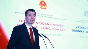 Министр промышленности и торговли Чехии Лукаш Влчек. Фото: ВИА