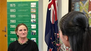 Посол Новой Зеландии во Вьетнаме Кэролайн Рэйчел Бересфорд беседует с местными СМИ в преддверии Лунного Нового года 2026 года. (Фото предоставлено Посольством Новой Зеландии во Вьетнаме)