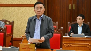 Товарищ Чан Кам Ту, член Политбюро, Постоянный член Секретариата. (Фото: Тхюи Нгуен)