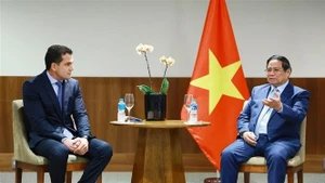 Премьер-министр Фам Минь Тьинь принял руководителей JSB Group — ведущей мировой группы в сфере пищевой промышленности. (Фото: ВИА)