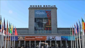 Общий вид Международной туристической ярмарке в Берлине 2026 года.