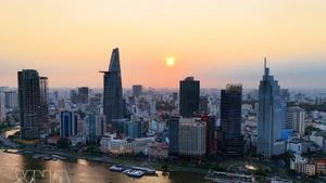 Центр 1-го района у реки Сайгон расположен в центральной городской зоне. (Фото: ВИА)
