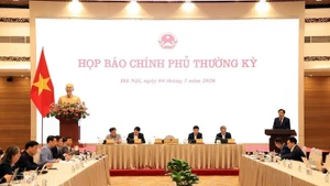 Общий вид пресс-конференции. (Фото: ВИА)