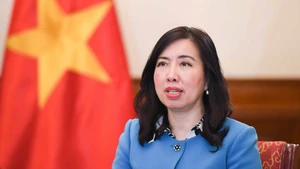 Заместитель министра иностранных дел Ле Тхи Тху Ханг. Фото: baoquocte.vn