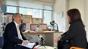 Профессор Фурута Мотоо — ректор Вьетнамско-японского университета. Фото: ВИА