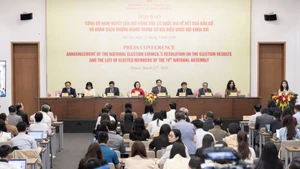 Общий вид пресс-конференции. Фото: Зюи Линь