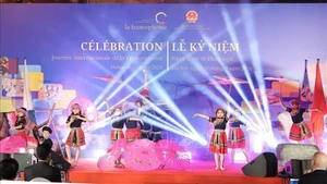 Художественный номер на церемонии. Фото: ВИА 