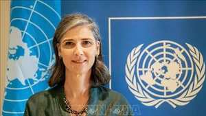 Г-жа Рамла Халиди, главы постоянного представительства ПРООН во Вьетнаме. Фото: ВИА