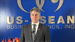 Бывший посол Брайан Макфитерс, Председатель и Исполнительный директор Делового совета США-АСЕАН (USABC). Фото: ВИА