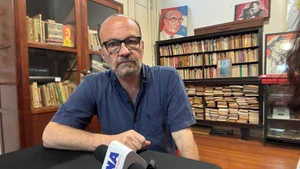 Господин Марсело Родригес отвечает на вопросы корреспондента ВИА в Буэнос-Айресе. Фото: ВИА