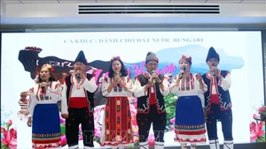 Художественный номер на церемонии. Фото: ВИА