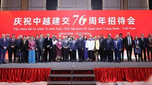 Делегаты на приеме. Фото: ВИА