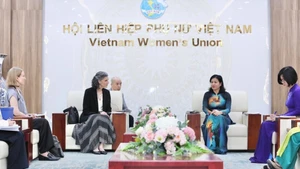 Общий вид рабочей встречи. Фото: phunuvietnam.vn