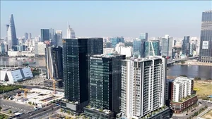 Международный финансовый центр в г. Хошимине планируется начать работу к концу текущего года. Фото: ВИА