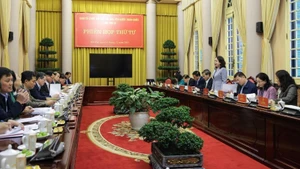 Общий вид заседания. 