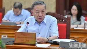 Генеральный секретарь ЦК КПВ То Лам. Фото: Данг Кхоа