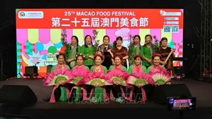 Художественный номер, пронизанный вьетнамской культурной самобытностью, на фестивале. Фото: ВИА 