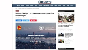 Статья была опубликована в ежедневной газете Cresus, одной из ведущих авторитетных газет Алжира, 19 октября 2025 года. Фото с экрана