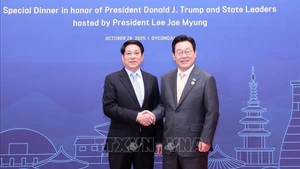 Президент Лыонг Кыонг и Президент Южной Кореи Ли Чжэ Мён. Фото: ВИА