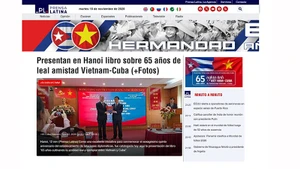 Рубрика «Куба-Вьетнам: 65 лет братства». Фото с экрана