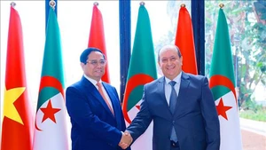 Премьер-министр Фам Минь Тьинь и Премьер-министр Алжира Сифи Гриб. Фото: ВИА