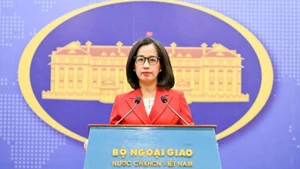 Официальный представитель МИД Вьетнама Фам Тху Ханг. Фото: МИД Вьетнама