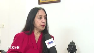 Профессор Рина Махвар из Делийского университета, генеральный секретарь Ассоциации азиатских ученых. Фото: ВИА