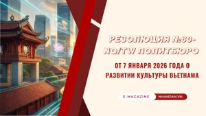 Резолюция № 80-NQ/TW Политбюро от 7 января 2026 года о развитии культуры Вьетнама