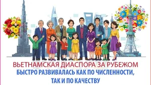 Вьетнамская диаспора за рубежом быстро развивалась как по численности, так и по качеству