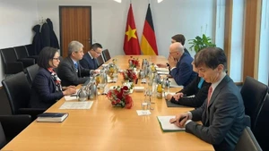 Общий вид рабочей встречи. Фото: Посольство Вьетнама в Германии