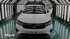 ЗаводеHonda в Фукйене провинции Футхо. Фото: ВИА