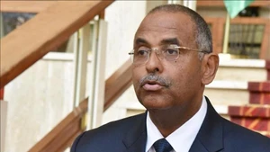 Председатель Национального собрания Кот-д'Ивуара Патрик Аши. Фото: AFP/ВИА