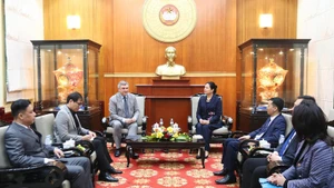 Общий вид приема. Фото: daidoanket.vn