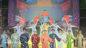 Туристический фестиваль аозая в Ханое — 2025. Фото: ВИА