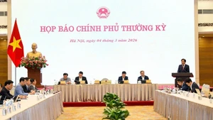  Общий вид пресс-конференции. Фото: VGP