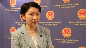 Председатель Альянса парламентариев японско-вьетнамской дружбы Обути Юко. Фото: ВИА