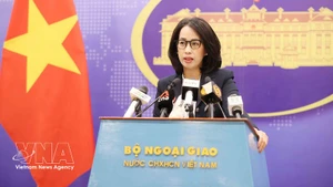 Официальный представитель Фам Тху Ханг. Фото: ВИА