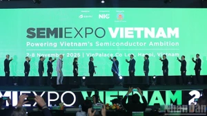 Церемония открытия выставки. 