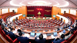 Общий вид пленума. Фото: Данг Кхоа